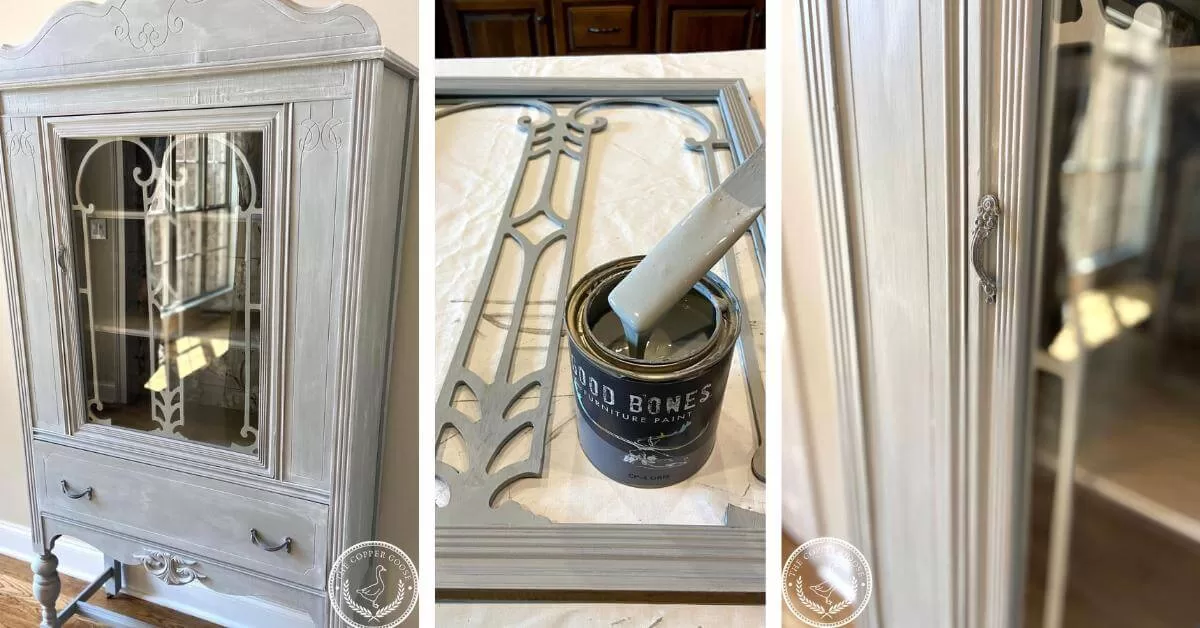 VINTAGE CHINA CABINET MAKEOVER