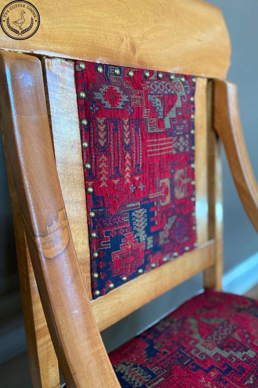 CHAIR REUPHOLSTERY MADE EASY: A DIY FURNITURE MAKEOVER TUTORIAL